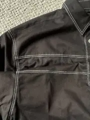 PRA 23FW 經典KF三角標 撞色 白線 口袋 襯衫夾克外套：圖片 28