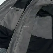 【現貨】D1OR 24FW 刺繡logo 重磅石墨水洗做舊 連帽夾克外套：圖片 14