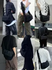 【現貨】【原廠】BV家 Cassette 編織尼龍 經典八格 磁扣 枕頭包單肩包側背包小包 黑色：圖片 4