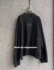 巴黎 BLC 22FW 新款 3B 搖粒絨 刺繡 圓領衛衣 大學T：圖片 13