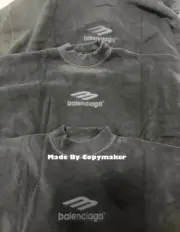 巴黎 BLC 22FW 新款 3B 搖粒絨 刺繡 圓領衛衣 大學T：圖片 15