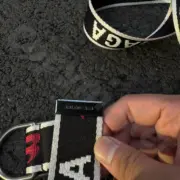 巴黎 BLC 23SS 雙鉤字母Logo  帆布腰帶皮帶 160CM：圖片 7