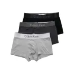 【現貨】Ca1vin Klein 經典款 素色字母織帶 吸濕排汗速乾 內褲四角褲內搭褲 CK 三件組