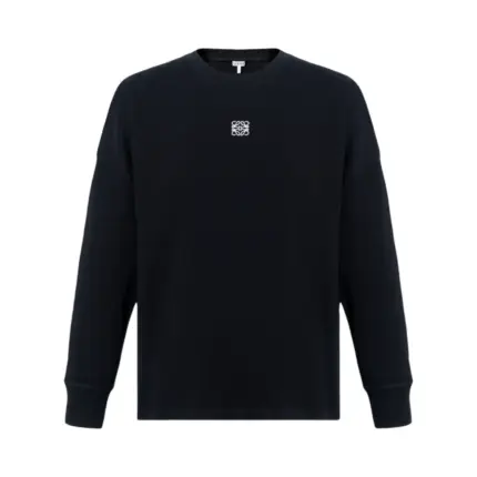 【預售】LOWE 25SS 華夫格棉質 經典刺繡 薄款衛衣大學T長袖 針織