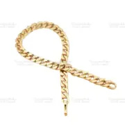 【福利回饋】1V 20SS Necklace Chain Links 古巴項鍊 鋼項鍊 吊墜 50CM：圖片 5