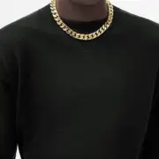 【福利回饋】1V 20SS Necklace Chain Links 古巴項鍊 鋼項鍊 吊墜 50CM：圖片 3