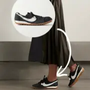 【預售】 Jacquemus x NK Moon Shoe 聯名 復古做舊休閒鞋運動鞋帆布鞋 黑色：圖片 3