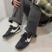 【預售】 Jacquemus x NK Moon Shoe 聯名 復古做舊休閒鞋運動鞋帆布鞋 黑色：圖片 4