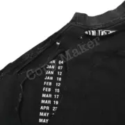 【現貨】【福利回饋】巴黎 BLC 22SS 日曆 雙層破洞 破壞 補丁 字母 短袖 T恤：圖片 10