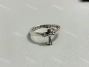 【現貨】Chrome Hearts Bubblgm CH CRS 泡泡糖鏤空十字架 925純銀 戒指 克羅心：圖片 4
