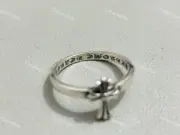 【現貨】Chrome Hearts Bubblgm CH CRS 泡泡糖鏤空十字架 925純銀 戒指 克羅心：圖片 5