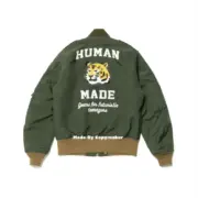 Human made 22SS 虎頭 徽章 刺繡 MA-1 飛行夾克 外套：圖片 8