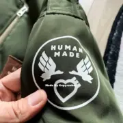 Human made 22SS 虎頭 徽章 刺繡 MA-1 飛行夾克 外套：圖片 22