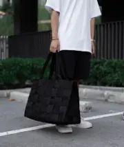 SUP 23SS Woven Tote 織帶編織托特包手提袋 平民版BV 尼龍包：圖片 5