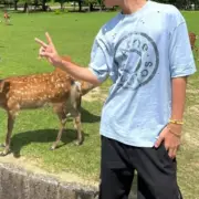 【預售】Acne Studios 24FW 水洗做舊破壞 大logo 純棉短袖T恤 天藍淺藍：圖片 6