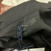 【現貨】【全套包裝】PRA 24FW 簡約素色 三角標logo 長袖襯衫夾克 黑色：圖片 9