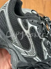 【預售】巴黎 BLC 3XL 時尚復古作舊 增高 老爹鞋 休閒鞋 XXXL 黑銀色：圖片 11