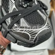 【預售】巴黎 BLC 3XL 時尚復古作舊 增高 老爹鞋 休閒鞋 XXXL 黑銀色：圖片 18