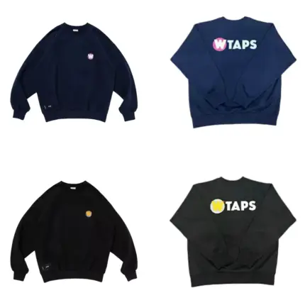 【預售】WTAPS 242ATDT-CPM01S TNNL SWEATER 圓領衛衣大學T長袖 二色
