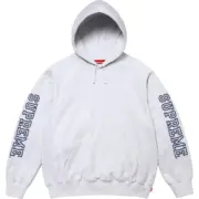 【預售】Sup FW24 Collegiate Sleeve Hooded Sweatshirt 麒麟臂發泡印花連帽衛衣帽踢長袖 四色：圖片 4