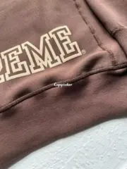 【預售】Sup FW24 Collegiate Sleeve Hooded Sweatshirt 麒麟臂發泡印花連帽衛衣帽踢長袖 四色：圖片 15