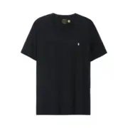 【預售】【福利回饋免運】Ra1ph Lauren Polo 小馬刺繡logo 簡約素色 短袖T恤 海軍藍/黑色：圖片 3