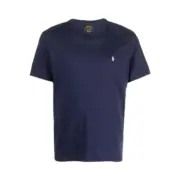 【預售】【福利回饋免運】Ra1ph Lauren Polo 小馬刺繡logo 簡約素色 短袖T恤 海軍藍/黑色：圖片 5