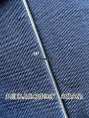 【預售】【過驗】PRA 24FW 殘缺字母logo印花 拉鍊短袖T恤薄夾克 皇家藍：圖片 12