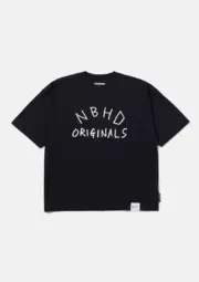 【預售】NEIGHBORHOOD 24SS SHELTECH 草寫字母印花 短袖T恤 NBHD：圖片 5
