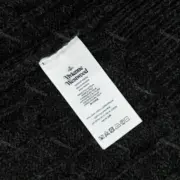 【現貨】Viv1enne Westwood 22FW 土星星球刺繡 麻花針織 針織衫毛衣外套：圖片 11