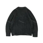 【現貨】Viv1enne Westwood 22FW 土星星球刺繡 麻花針織 針織衫毛衣外套：圖片 12