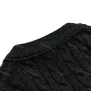 【現貨】Viv1enne Westwood 22FW 土星星球刺繡 麻花針織 針織衫毛衣外套：圖片 13