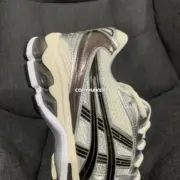 【預售】Asics Gel-Kayano 14 黑白銀 Y2K復古 跑步鞋 休閒鞋 1201A019-108：圖片 11