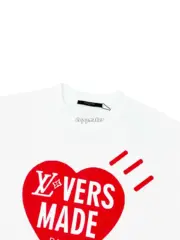 【預售】1V 25SS Nigo 時尚週秀款 員工限定 正面愛心字母 背面小logo 短袖T恤：圖片 8