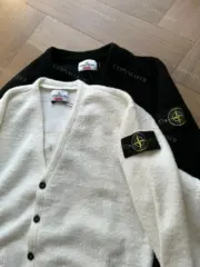 SUP x STONE ISLAND 23FW 至尊 石頭島 聯名 羊毛混紡 針織衫毛衣外套開衫：圖片 12