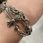 【現貨】Chrome Hearts Paper Chain Bracelet 字母繩索手鍊手環 白銅/925純銀 克羅心：圖片 4