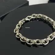 【現貨】Chrome Hearts Paper Chain Bracelet 字母繩索手鍊手環 白銅/925純銀 克羅心：圖片 7