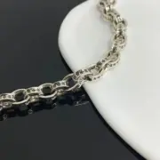 【現貨】Chrome Hearts Paper Chain Bracelet 字母繩索手鍊手環 白銅/925純銀 克羅心：圖片 10