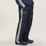 【預售】THUG CLUB x AD originals 25FW 聯名 鍍銀logo 金屬尼龍皺摺 長褲休閒褲運動褲：圖片 3