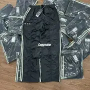 【預售】THUG CLUB x AD originals 25FW 聯名 鍍銀logo 金屬尼龍皺摺 長褲休閒褲運動褲：圖片 8