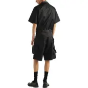 【現貨】PRA 24SS Re-Nylon Shorts 再生尼龍 多口袋機能三角標 短褲休閒褲工裝褲尼龍短褲：圖片 4