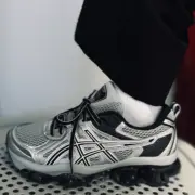 【預售】ASICS Gel-Quantum Kinetic 量子動能系列 銀灰色 慢跑鞋休閒鞋運動鞋：圖片 4