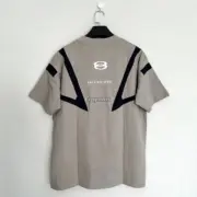 【現貨】【福利回饋免運】巴黎 BLC 24FW 雙環刺繡水洗拼接重磅 短袖T恤 卡其色：圖片 7