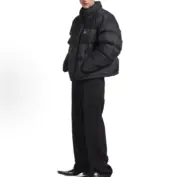 【預售】巴黎 BLC 25FW Garde-robe系列 單環循環刺繡 繭型設計 棉服外套夾克類羽絨服：圖片 4