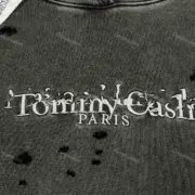 Maison Margiela Tommy Cash 馬吉拉 聯名做舊水洗破壞 帽T連帽衛衣 mm6：圖片 12