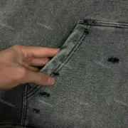 Maison Margiela Tommy Cash 馬吉拉 聯名做舊水洗破壞 帽T連帽衛衣 mm6：圖片 17