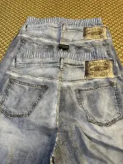 【預售】Acne Studios 25SS 仲夏系列 雙腰雙褲頭 水洗黑灰 直筒牛仔褲長褲工裝褲：圖片 9