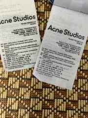 【預售】Acne Studios 25SS 仲夏系列 雙腰雙褲頭 水洗黑灰 直筒牛仔褲長褲工裝褲：圖片 10