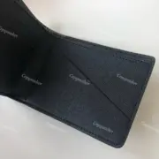 1V 經典老花 滿版Logo 黑色 皮夾短夾錢包：圖片 11