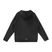 【現貨】Chrome Hearts 經典款 三十字架皮標 後背梵文金屬銘牌 拉鍊衛衣夾克連帽外套 黑色